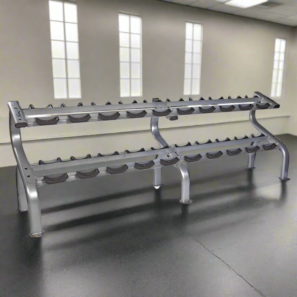 TROY DR-10 10-Pair Dumbbell Saddle Rack