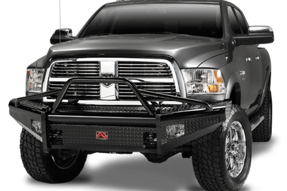 Fab Fours DR94-S1562-1 Dodge Ram 2500/3500 1994-2002 Black Steel Front Bumper with Pre-Runner Guard