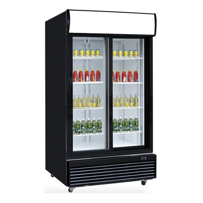 Chef AAA Commercial 40" 2 Glass Door Merchandiser Refrigerator 33.4cu.ft NSF - DSM-32SR