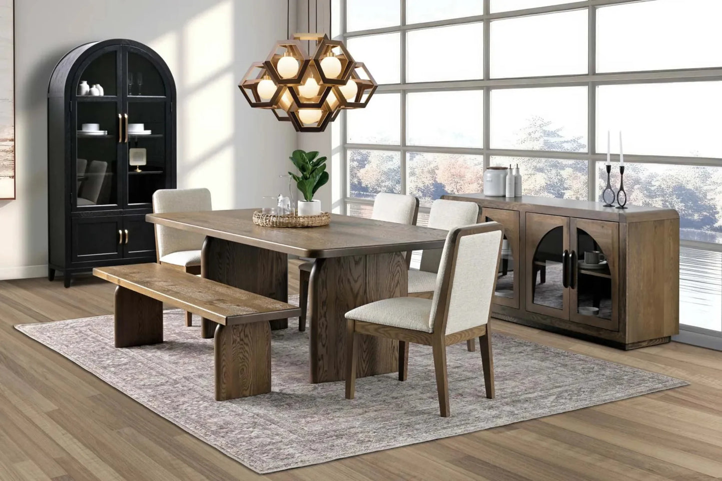 QW Amish Durham Bench - 211B-189-1660