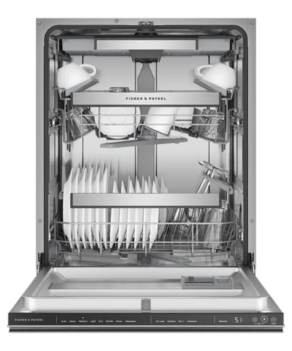 Fisher Paykel Series 9, Contemporary Tall Built-in Dishwasher Stainless Steel - DW24UNT4X2