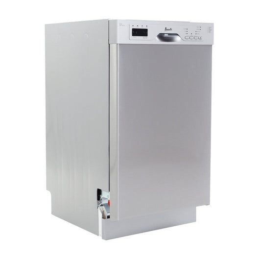 Avanti 18" Built In Dishwasher Stainless Steel - DWF18V3S