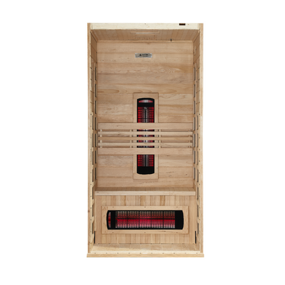 Golden Designs  1-2 Person Full Spectrum Near Zero EMF FAR IR Sauna  -  DYN-6006-03 FS