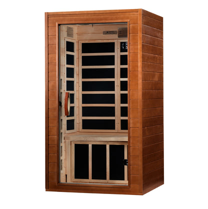Golden Designs  1-2 Person Low EMF FAR IR Sauna - DYN-6103-01