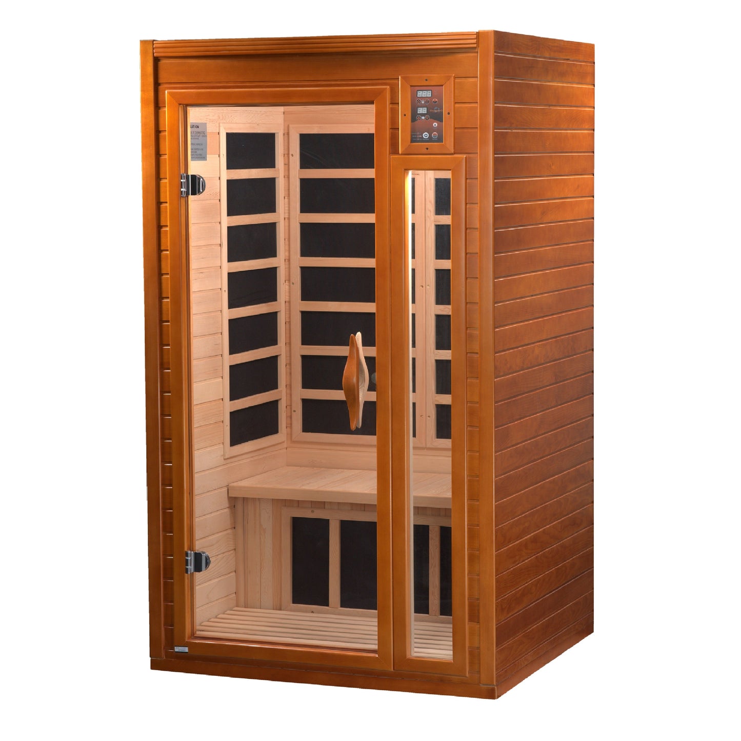 Golden Designs "Barcelona Elite" 1-2 Person Ultra Low EMF Far IR Sauna - DYN-6106-01 Elite