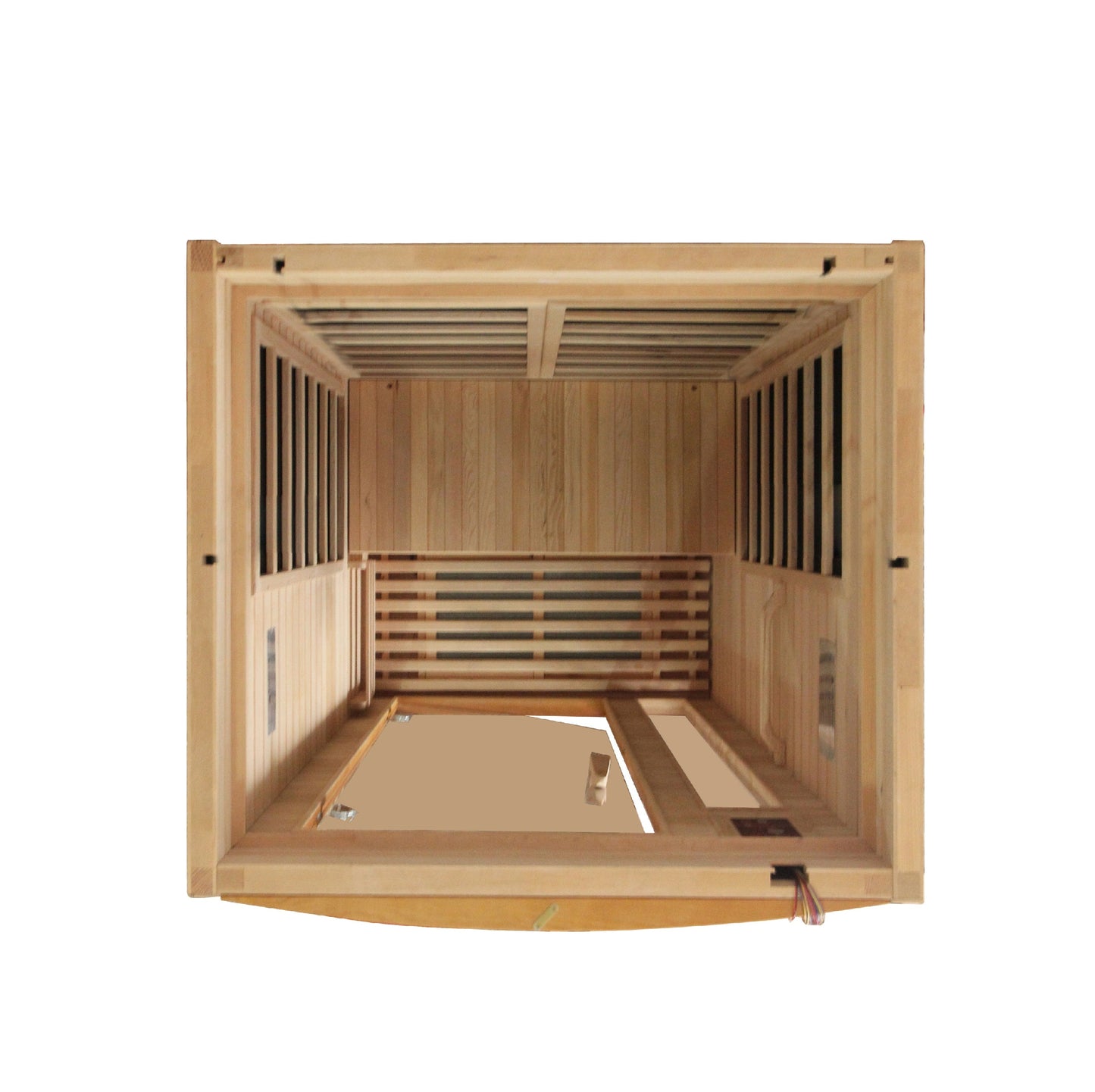 Golden Designs "Barcelona" 1-2 Person Low EMF Far IR Sauna - DYN-6106-01