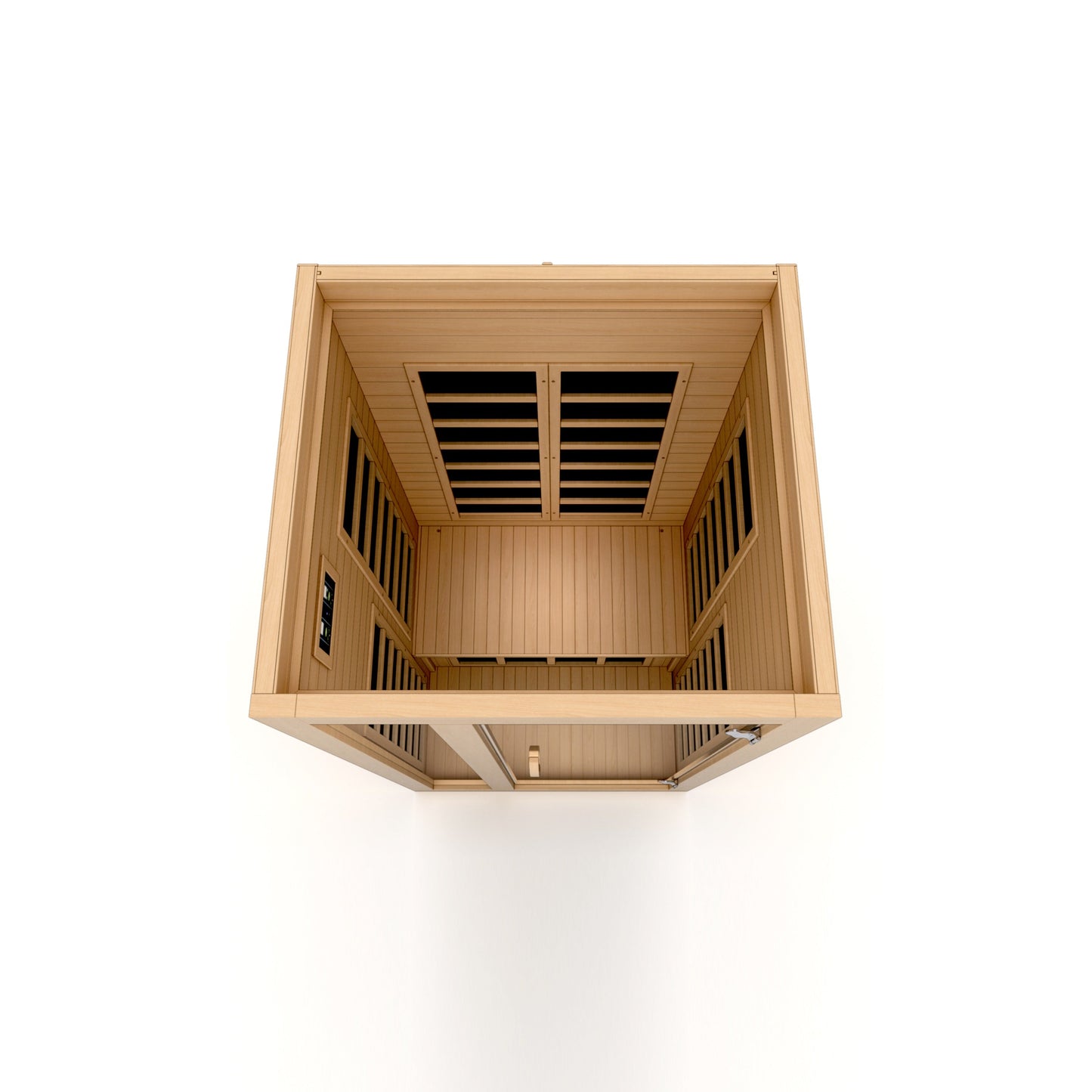 Golden Designs "Gracia" 1-2 Person Low EMF FAR IR Sauna - DYN-6119-01