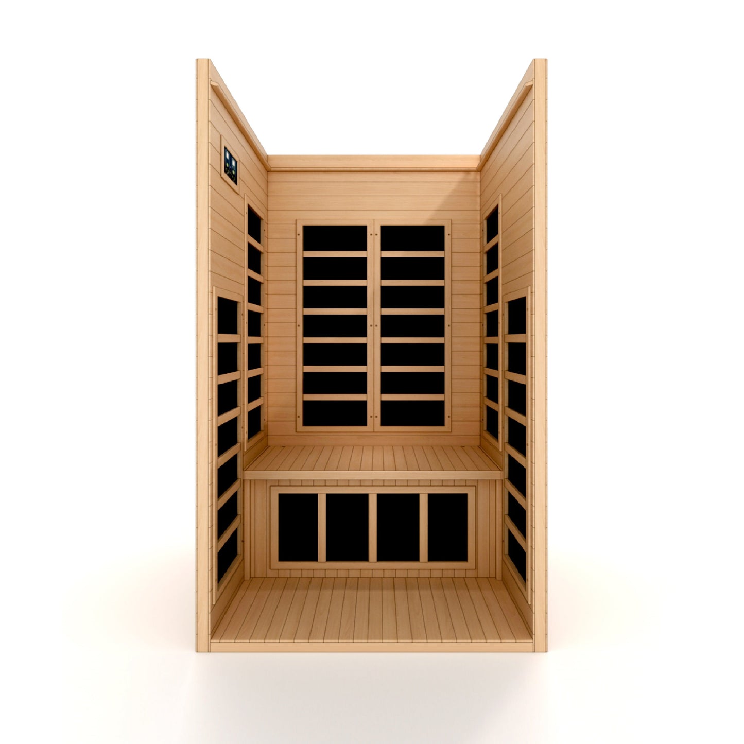 Golden Designs "Gracia" 1-2 Person Low EMF FAR IR Sauna - DYN-6119-01