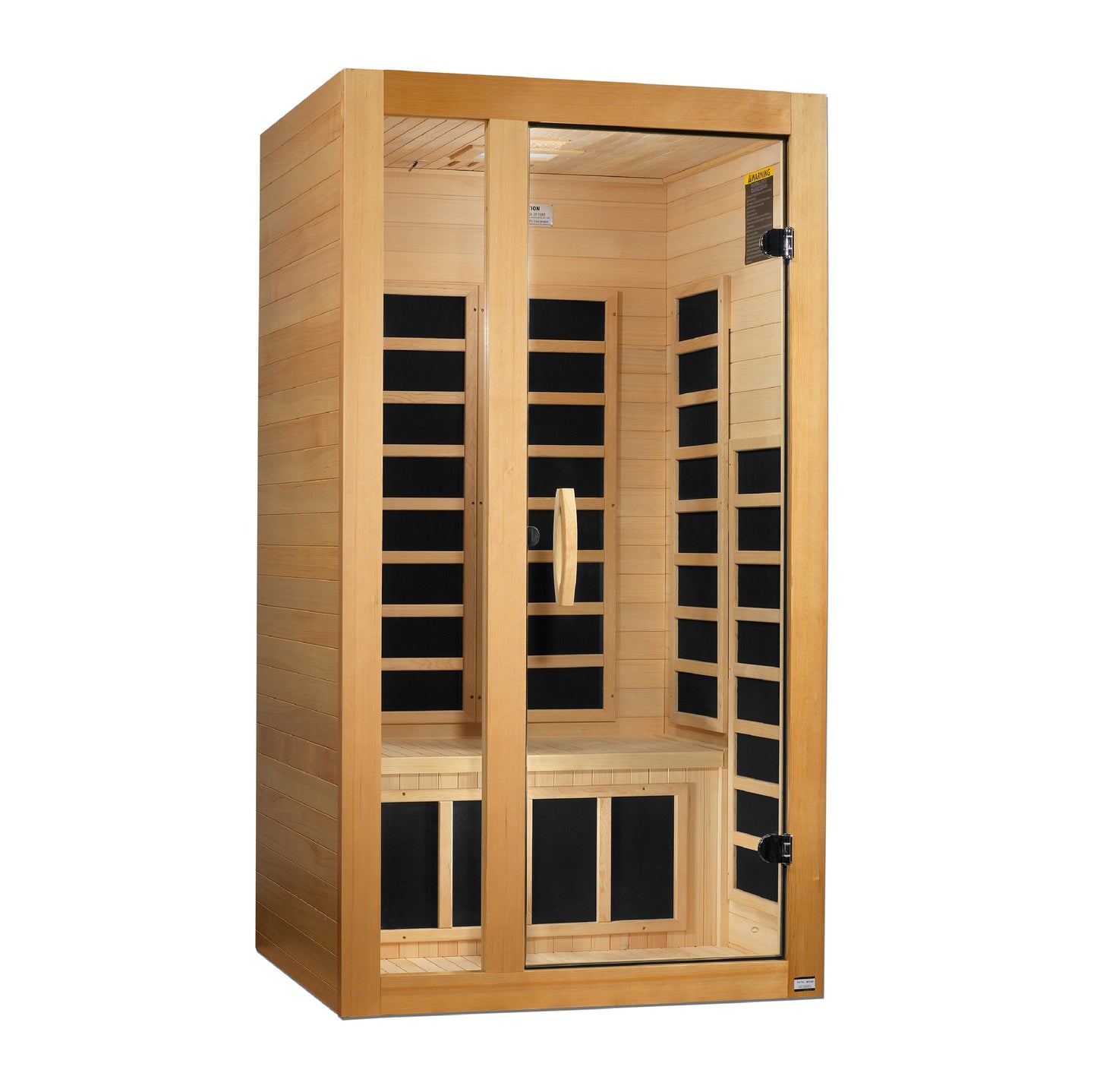 Golden Designs "Gracia" 1-2 Person Low EMF FAR IR Sauna - DYN-6119-01
