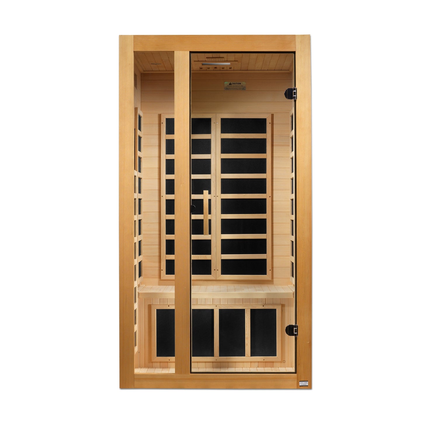 Golden Designs  1-2 Person Ultra Low EMF FAR IR Sauna  - DYN-6119-01 Elite
