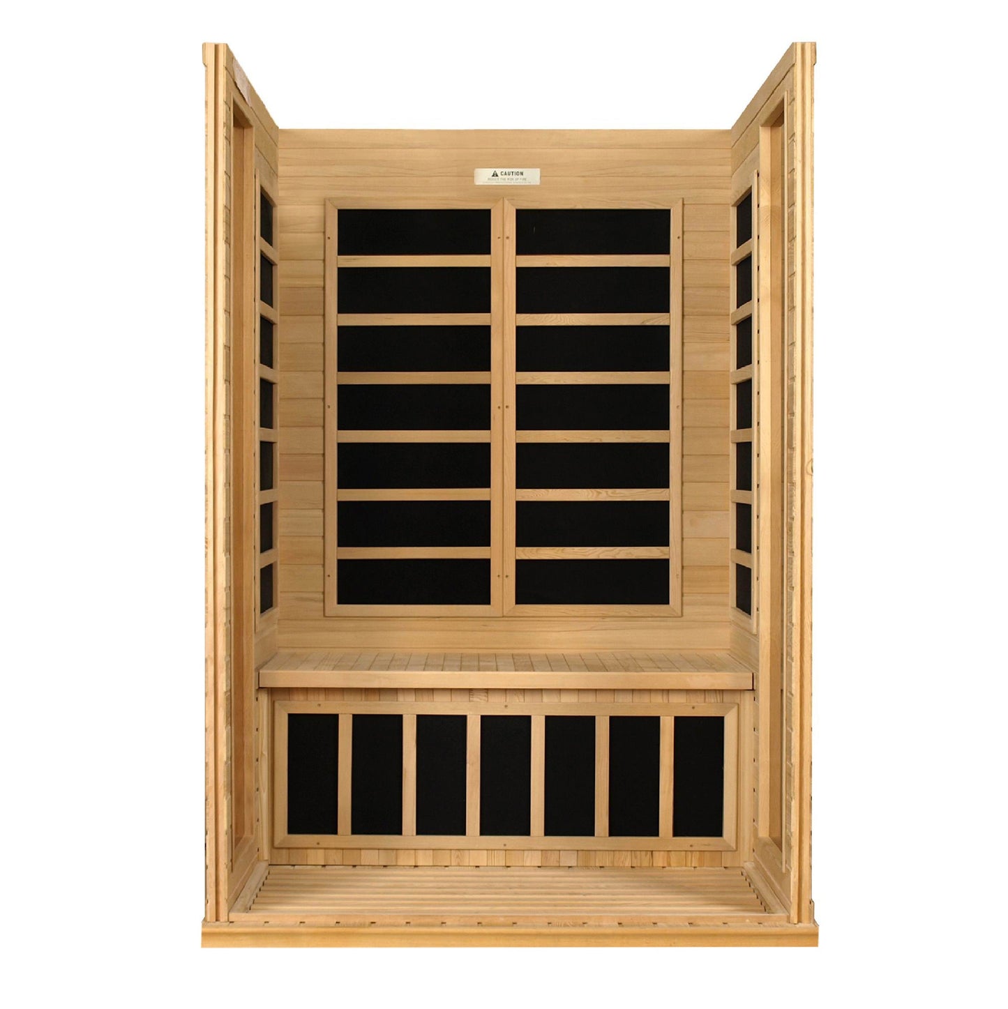 Golden Designs "Versailles" 2 Person Low EMF Far IR Sauna - DYN-6202-03c