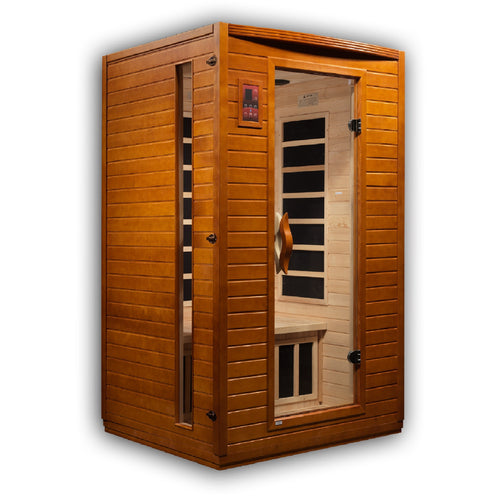 Golden Designs "Versailles" 2 Person Low EMF Far IR Sauna - DYN-6202-03c