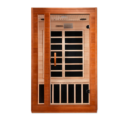 Golden Designs  2 Person Low EMF - FAR Infrared Sauna - DYN-6203-01