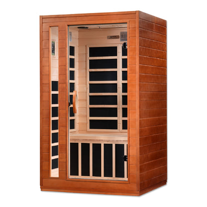Golden Designs  2 Person Low EMF - FAR Infrared Sauna - DYN-6203-01