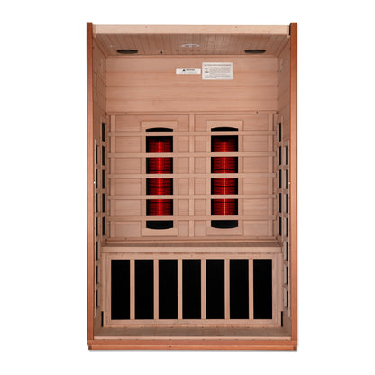 Golden Designs  2 Person Full Spectrum IR Sauna  - DYN-6203-02 FS