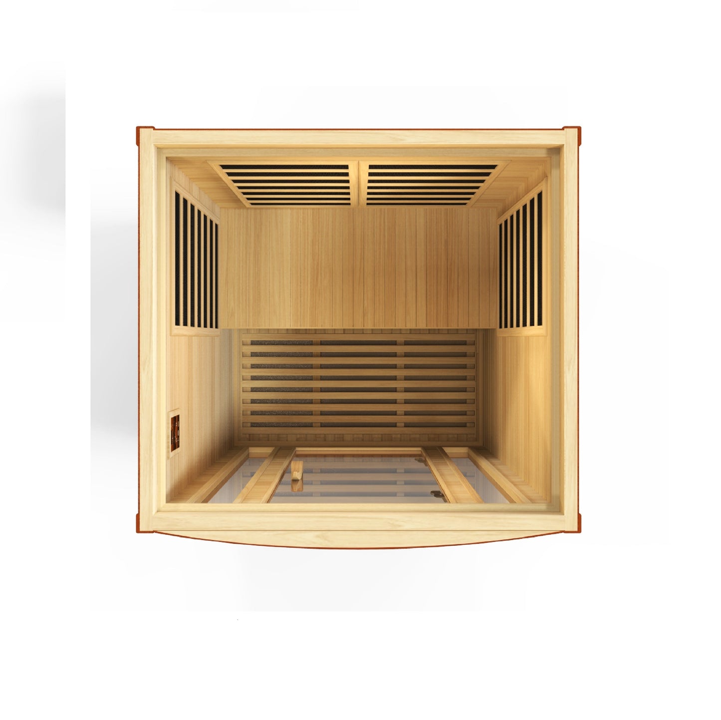 Golden Designs "San Marino" 2 Person Low EMF - Far Infrared Sauna  - DYN-6206-01