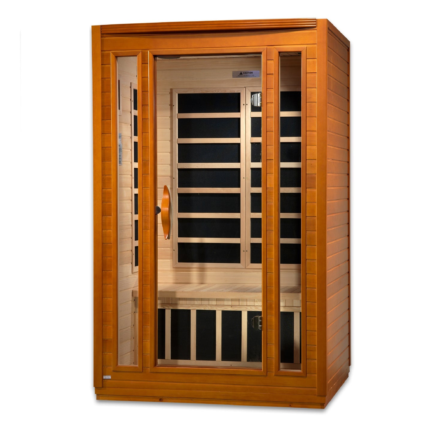 Golden Designs "San Marino Elite" 2 Person Ultra Low EMF Far IR Sauna  - DYN-6206-01 Elite