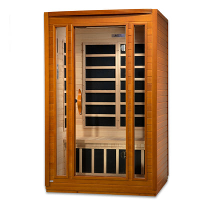 Golden Designs "San Marino" 2 Person Low EMF - Far Infrared Sauna  - DYN-6206-01