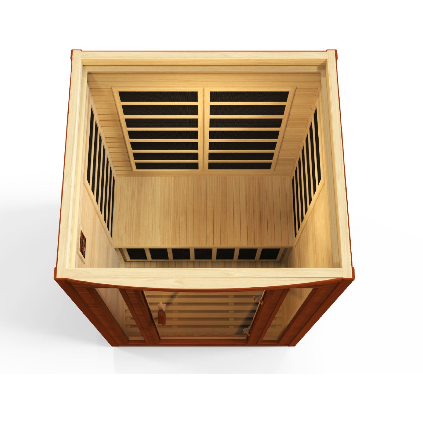 Golden Designs "San Marino" 2 Person Low EMF - Far Infrared Sauna  - DYN-6206-01