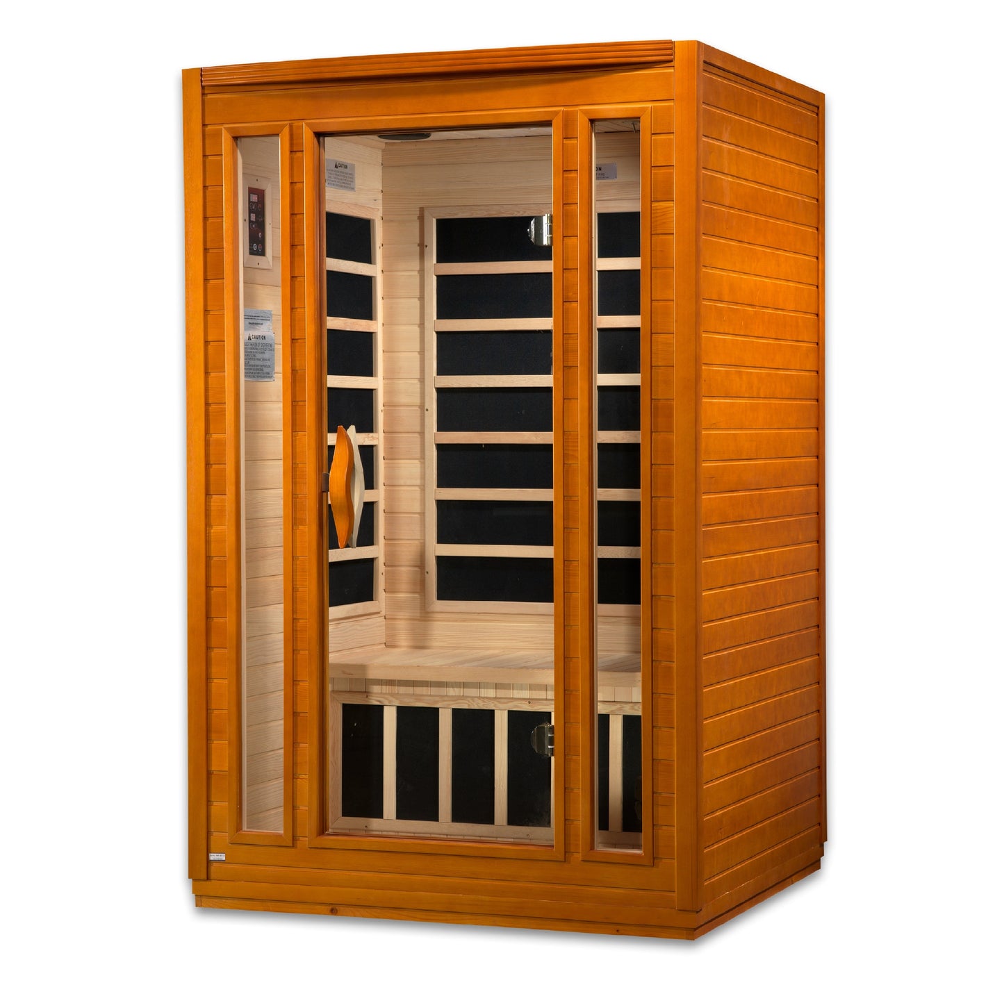 Golden Designs "San Marino Elite" 2 Person Ultra Low EMF Far IR Sauna  - DYN-6206-01 Elite