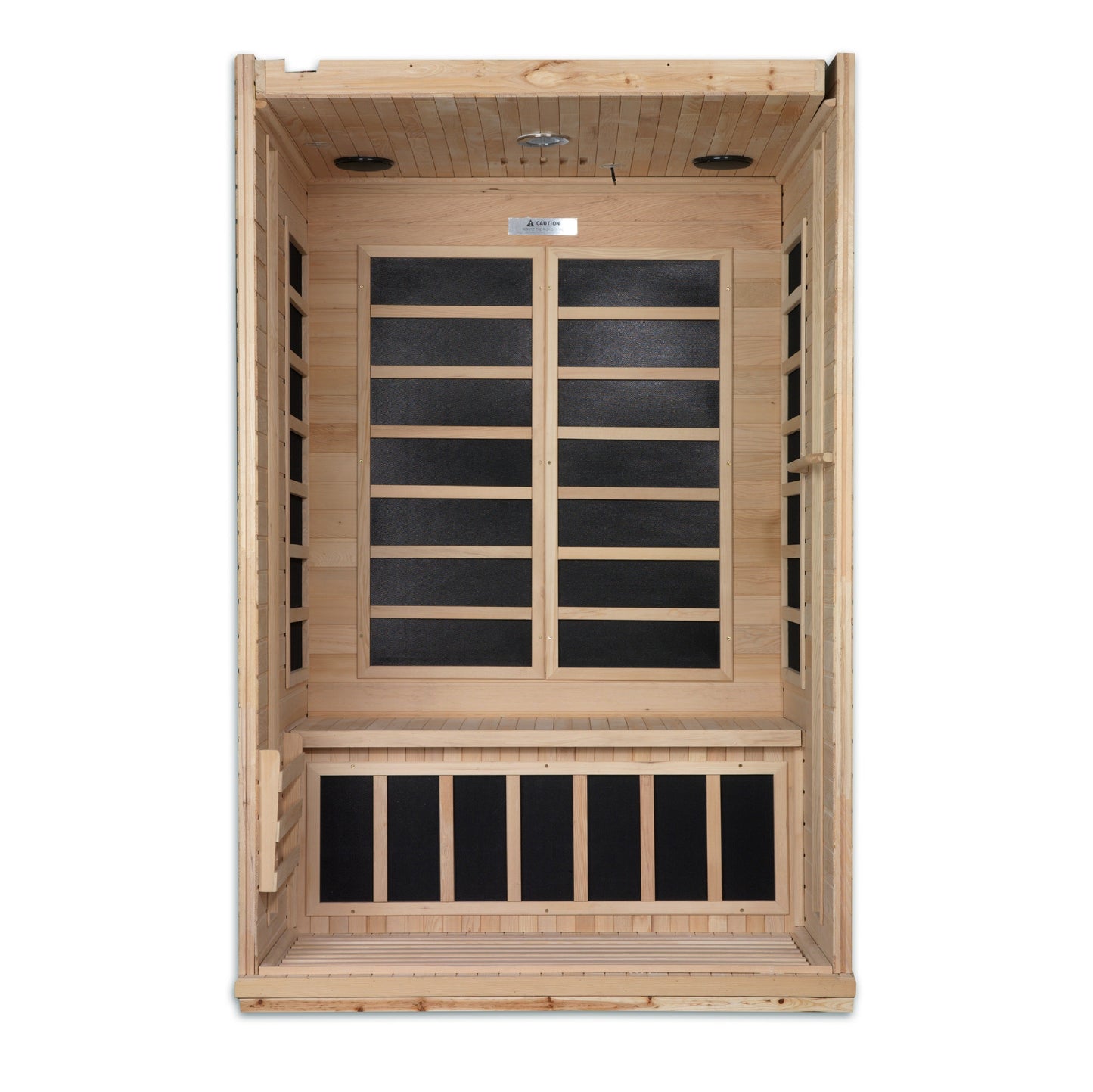 Golden Designs  2 Person Low EMF Far IR Sauna  - DYN-6210-01