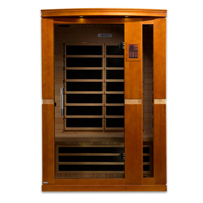 Golden Designs "Vittoria" 2 Person Low EMF Far IR Sauna - DYN-6220-01