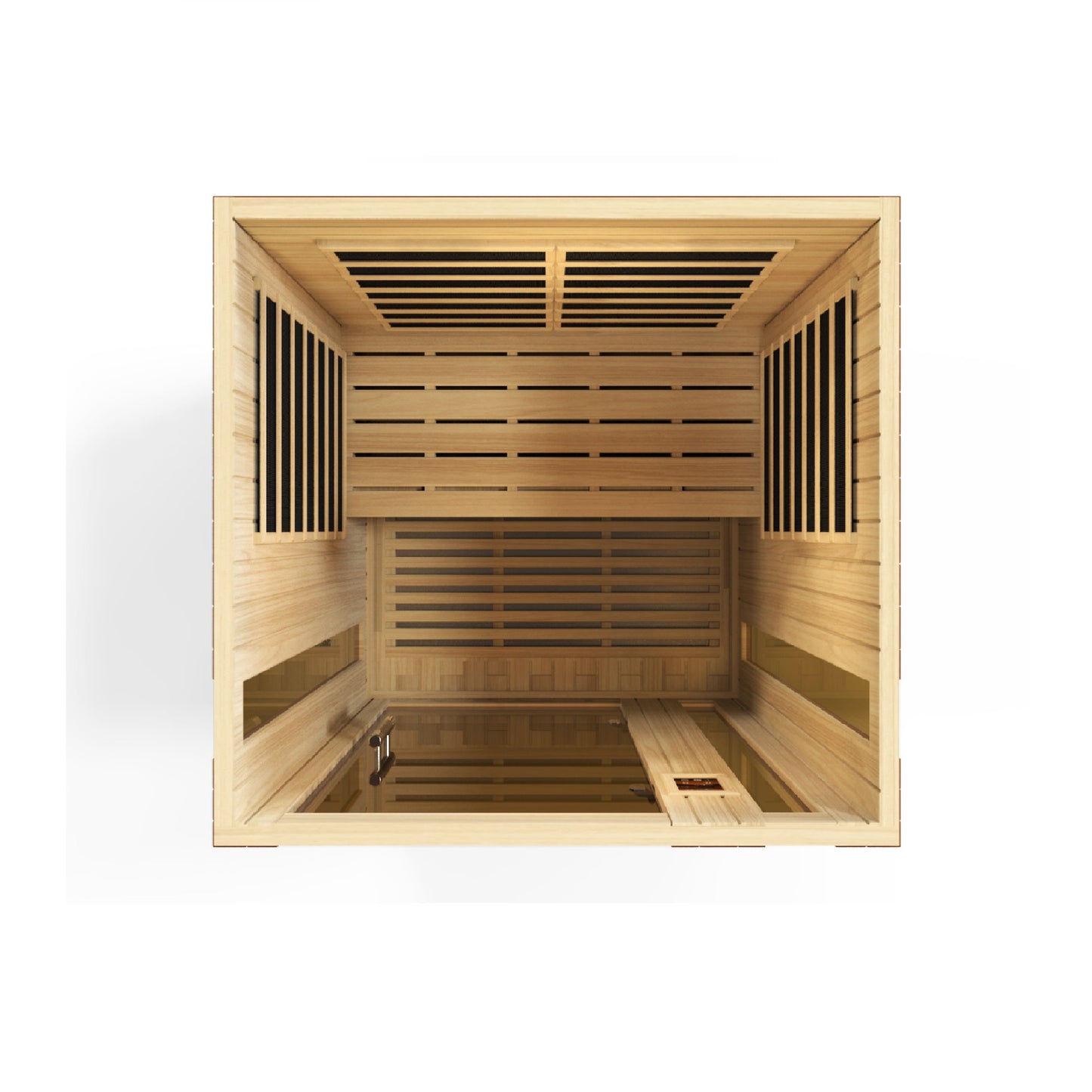 Golden Designs "Vittoria" 2 Person Low EMF Far IR Sauna - DYN-6220-01