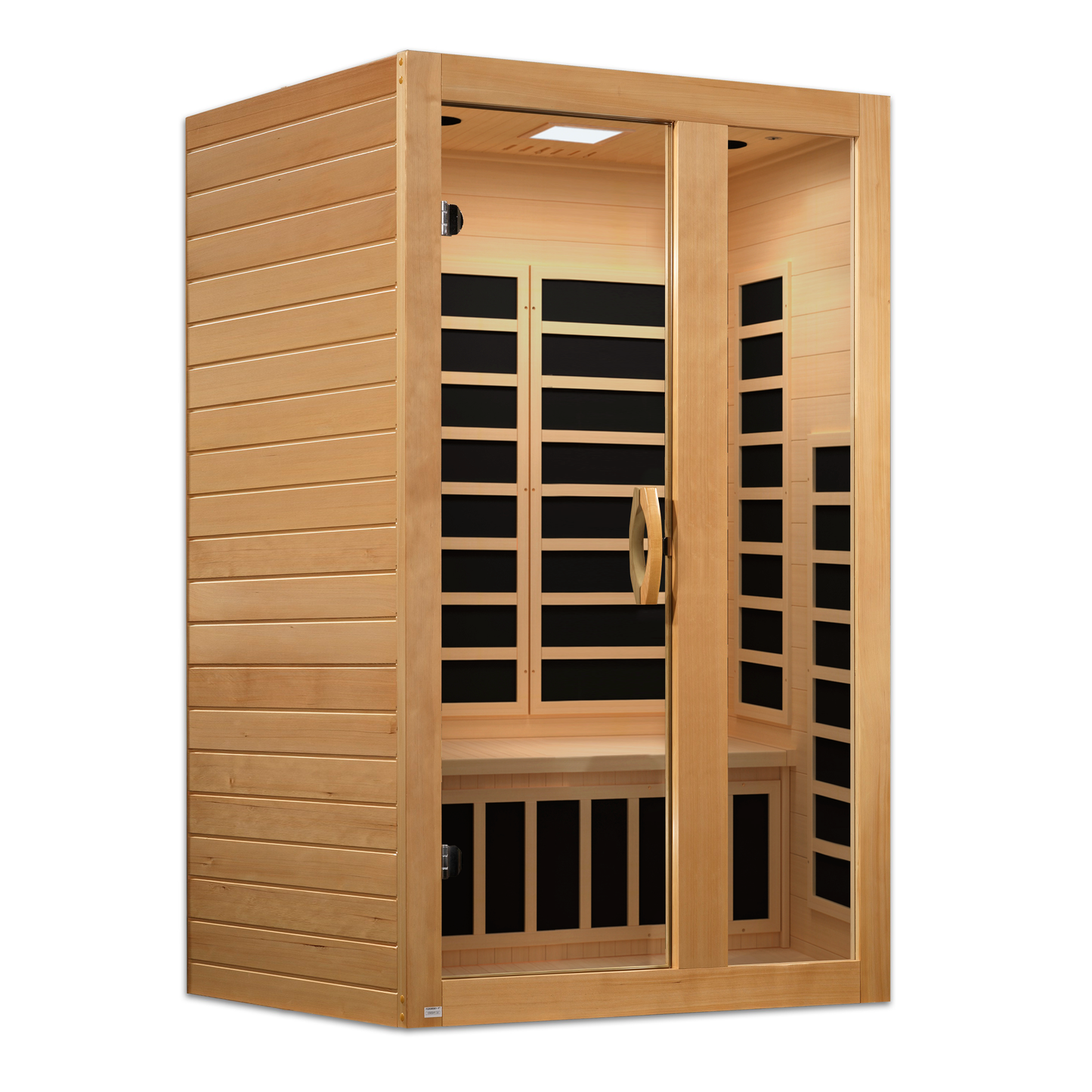 Golden Designs Person Ultra Low EMF FAR IR Sauna - DYN-6229-01 Elite