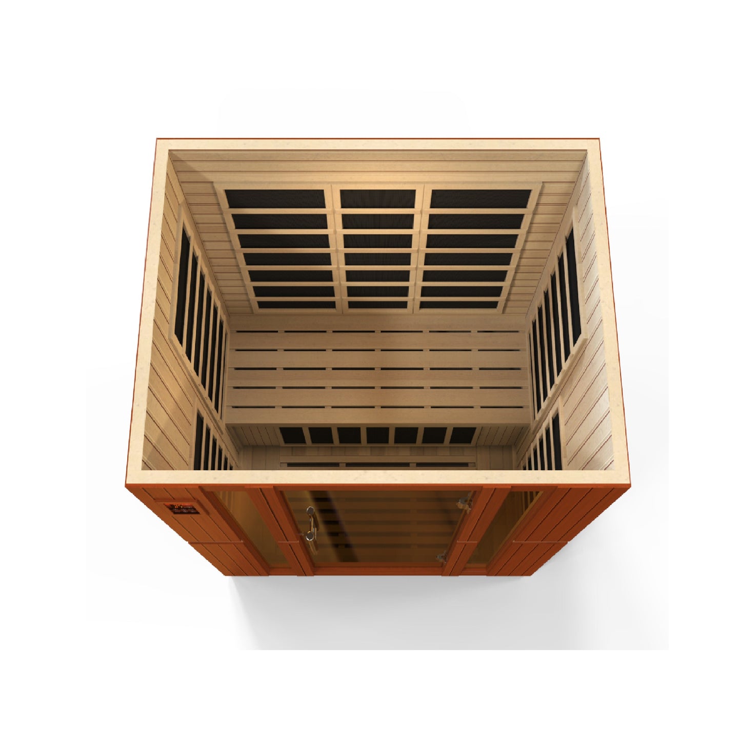 Dynamic "Bellagio" 3 Person Low EMF Far IR Sauna (DYN-6306-02)