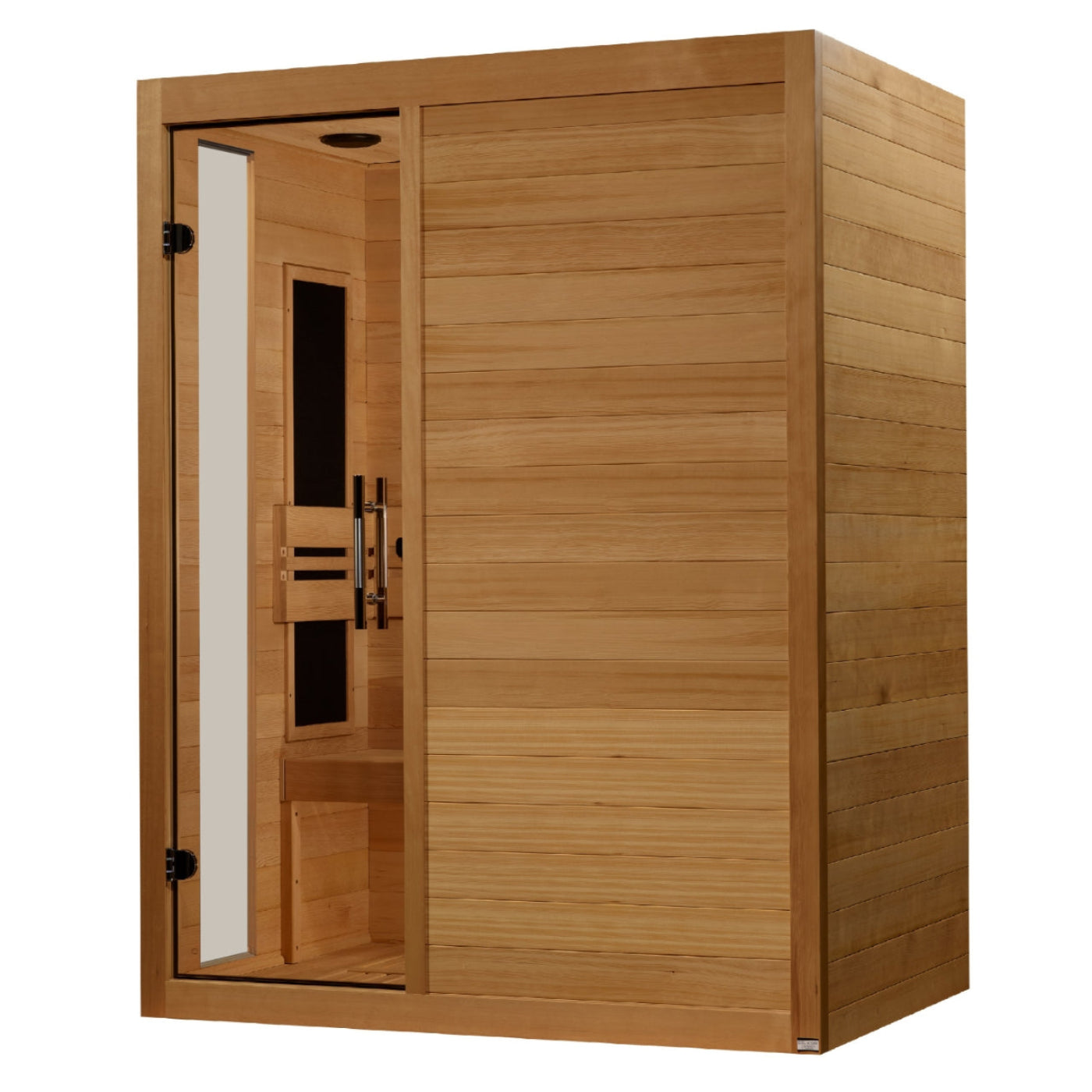 Golden Designs Toscana" 3 Person Ultra Low EMF FAR IR Sauna  - DYN-6315-05 Elite