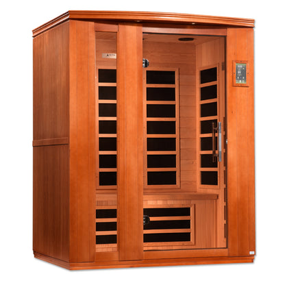 Golden Designs   3 Person Low EMF Far IR Sauna  - DYN-6336-02