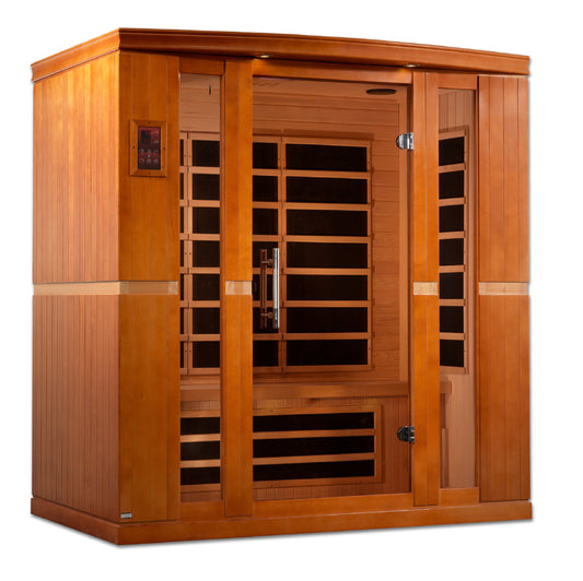 Golden Designs "Bergamo" 4 Person Low EMF Far IR Sauna  - DYN-6440-01