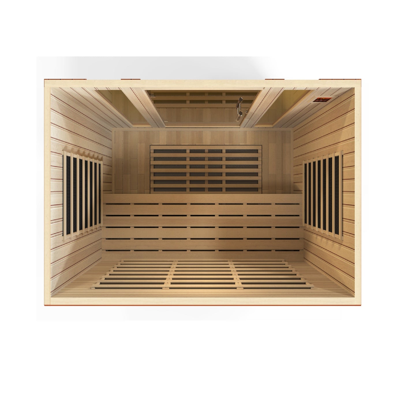 Golden Designs  4 Person Ultra Low EMF Far IR Sauna  - DYN-6440-01 Elite