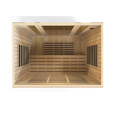 Golden Designs  4 Person Ultra Low EMF Far IR Sauna  - DYN-6440-01 Elite