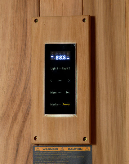 Golden Designs Updated "Copenhagen" 3 Person Traditional Sauna - GDI-7389-02