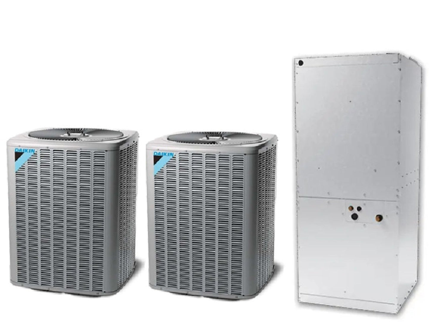 Daikin Light Commercial 7.5 Ton Multi-Positional Air Conditioning Split System with 15kW Heat Kit - 2xDX3SEA4840,DAX09044