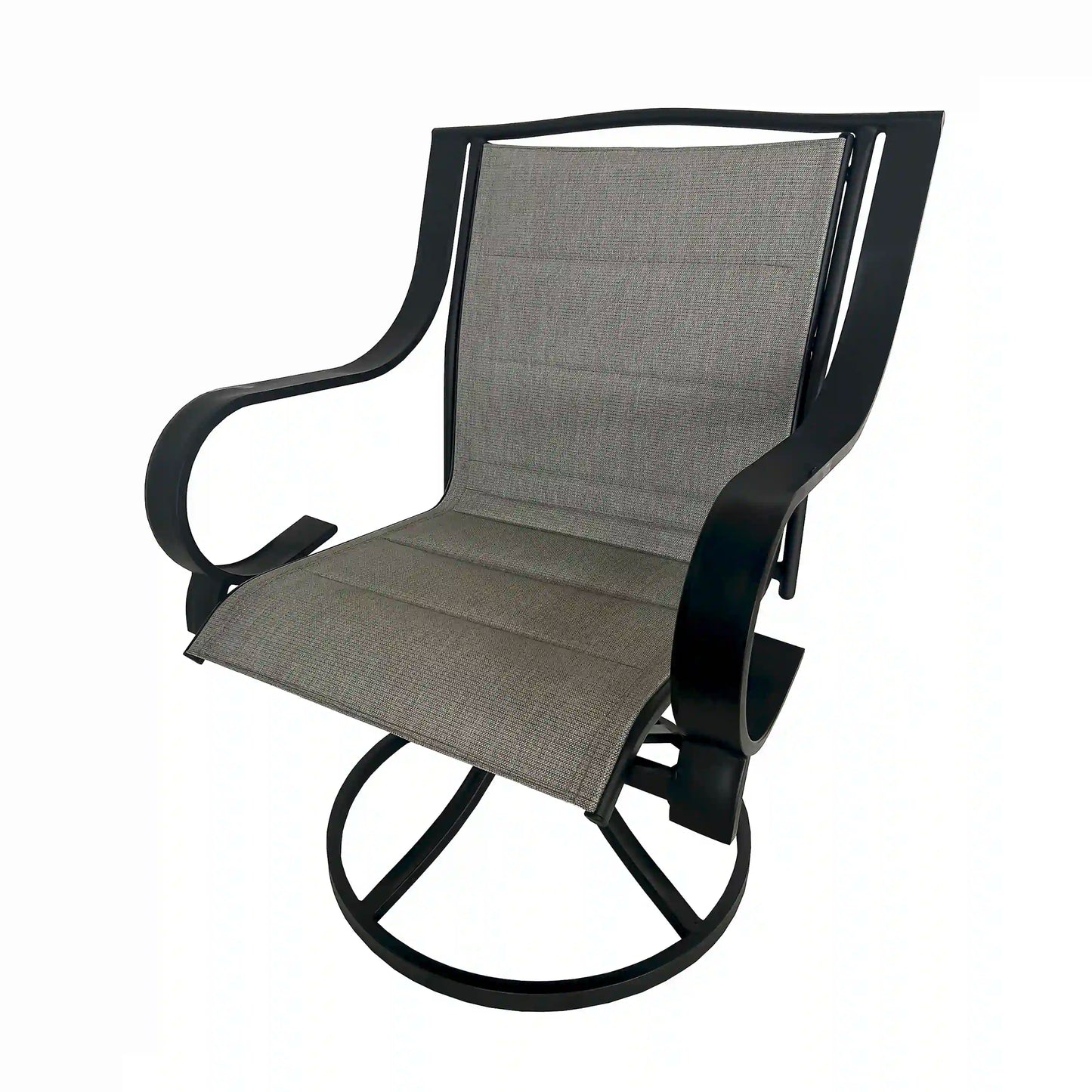 Deko Living 4 Piece Seating Outdoor Patio Dining Table and Swivel Chairs Set  - COP30705