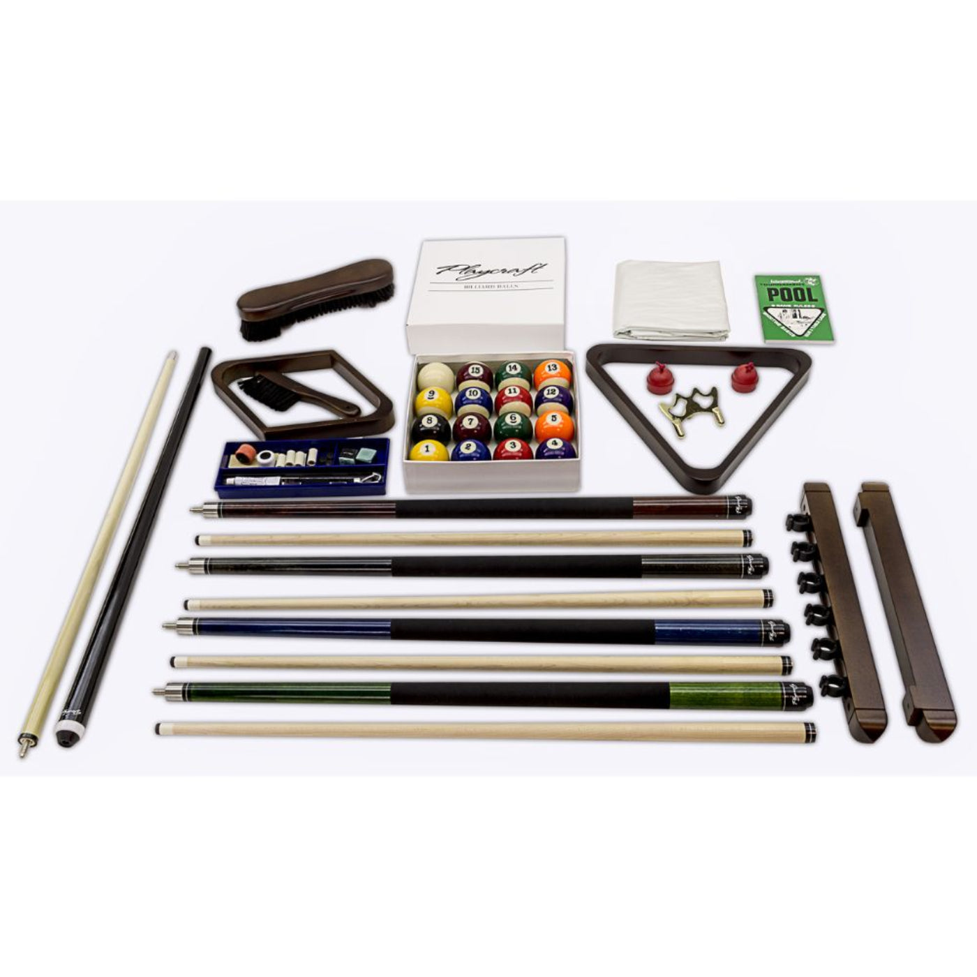 Playcraft Deluxe Billiard Playing Equipment Set - ACPTPLAYEQUIP-DX