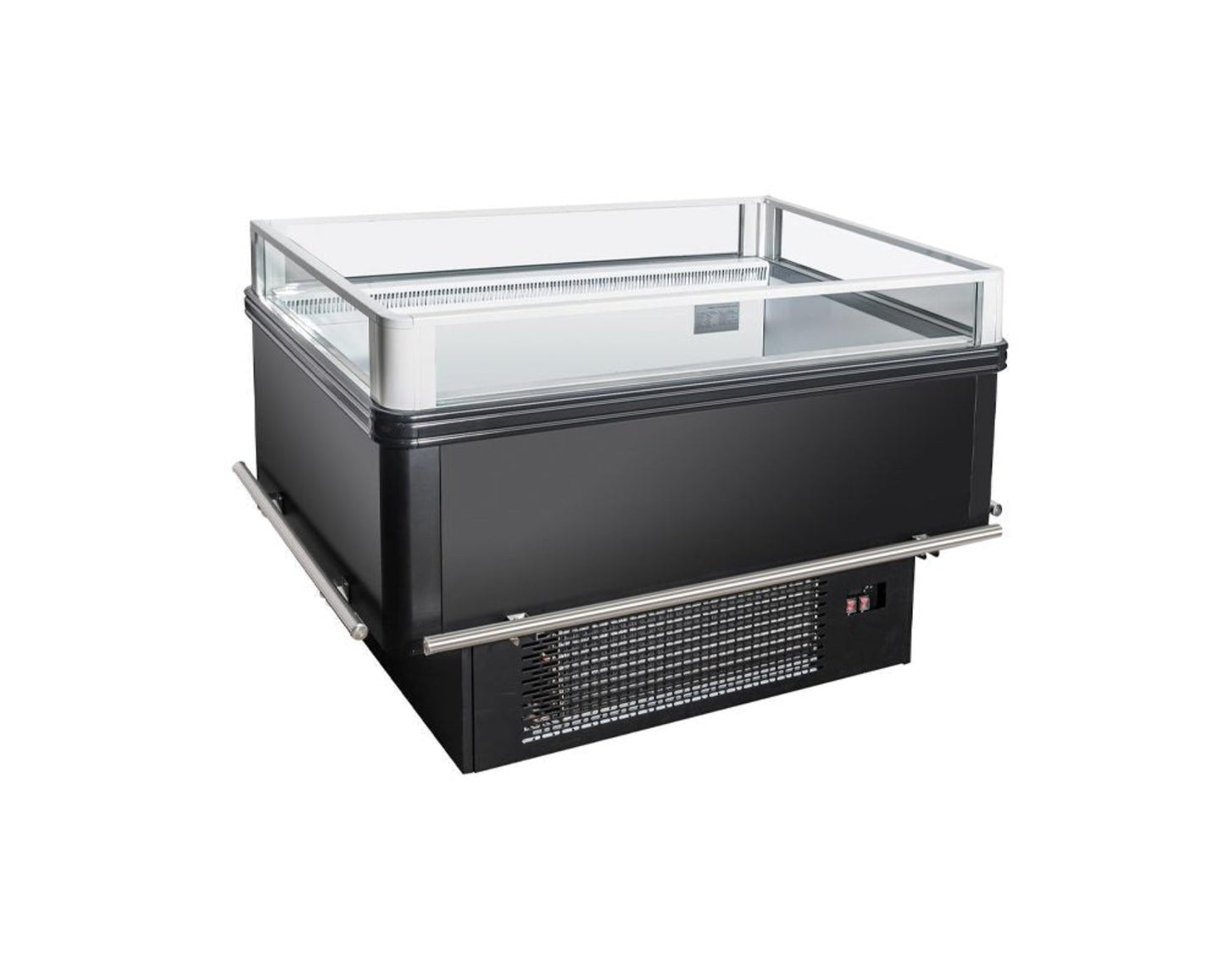 Kool-It  75" Wide Dual Temp Island Open Display Case - KII 350