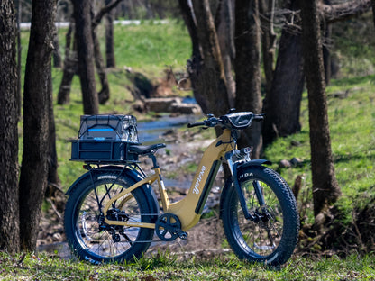 Adam Equipment Young Electric E-Scout Pro Step-Through Commuter Ebike | Up to 80 Miles, 28 MPH | 960Wh LG Battery, 26’’ All-terrain eBike - 12803024YL