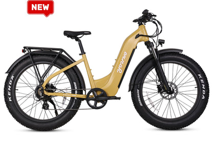 Adam Equipment Young Electric E-Scout Pro Step-Through Commuter Ebike | Up to 80 Miles, 28 MPH | 960Wh LG Battery, 26’’ All-terrain eBike - 12803024YL