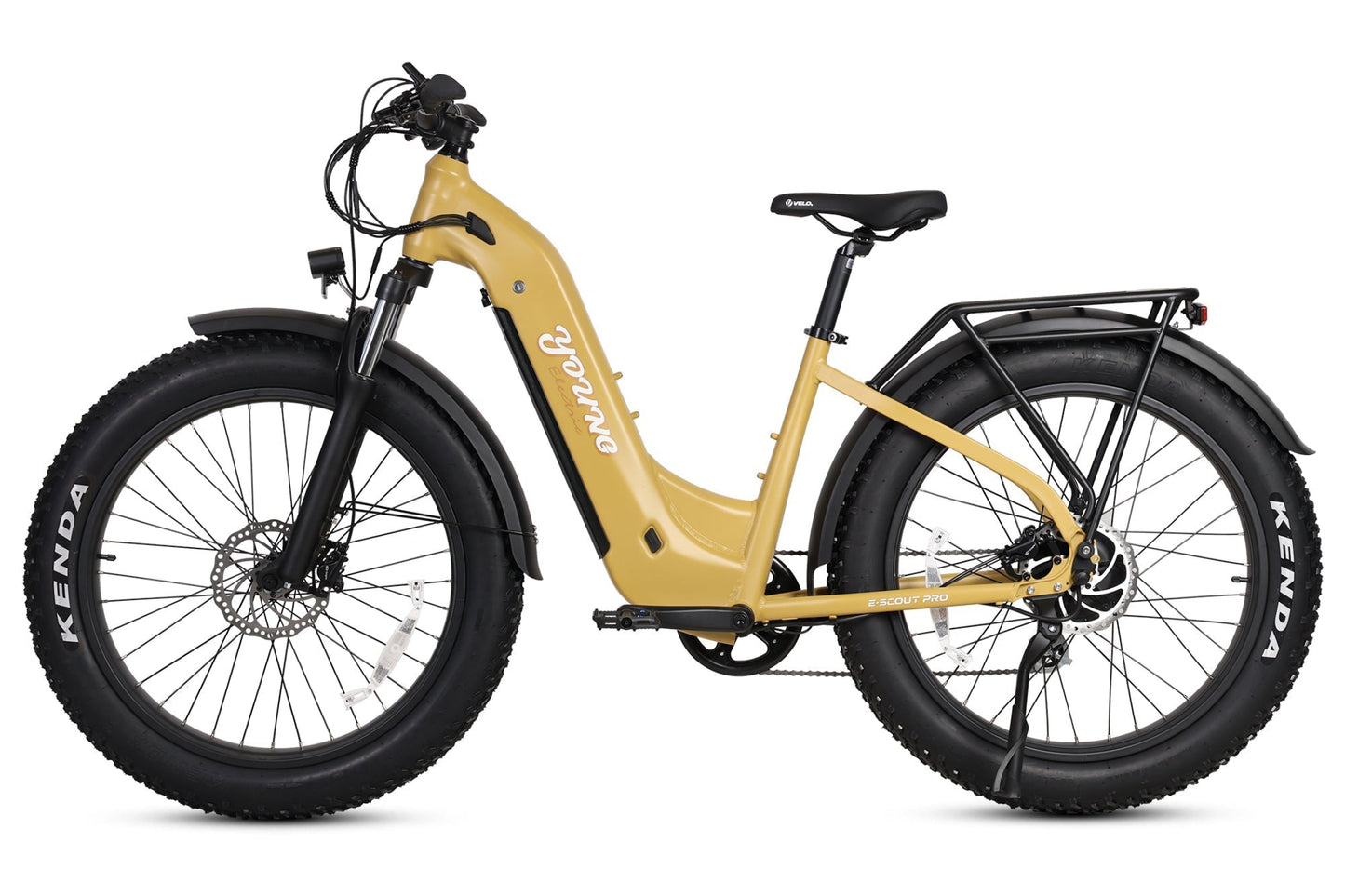 Adam Equipment Young Electric E-Scout Pro Step-Through Commuter Ebike | Up to 80 Miles, 28 MPH | 960Wh LG Battery, 26’’ All-terrain eBike - 12803024YL