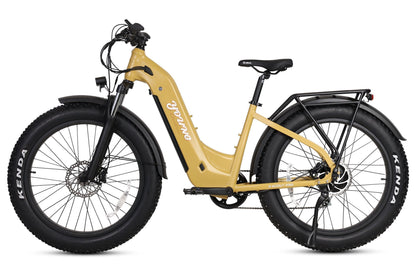 Adam Equipment Young Electric E-Scout Pro Step-Through Commuter Ebike | Up to 80 Miles, 28 MPH | 960Wh LG Battery, 26’’ All-terrain eBike - 12803024YL