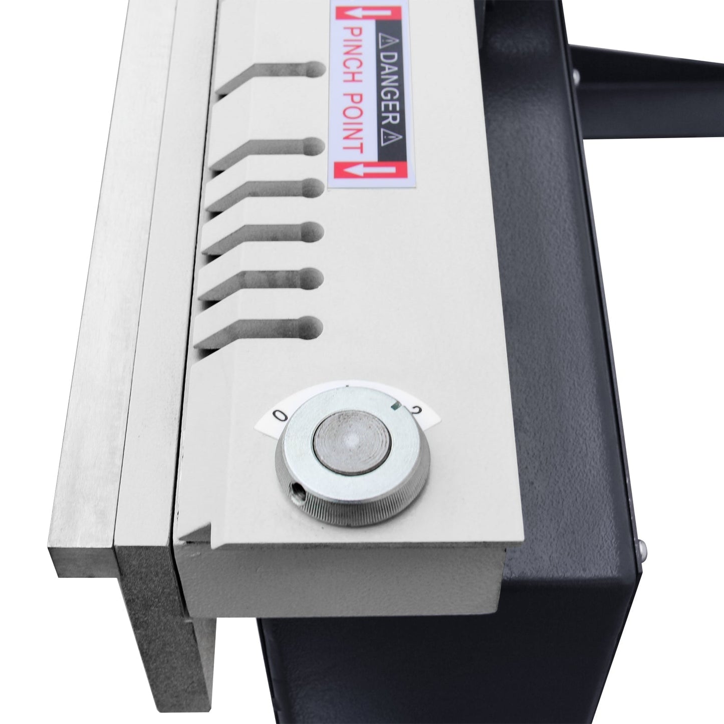 KAKA INDUSTRIAL Magnetic Pan and Box Brake, 48-Inch Electro Metal Brake Bender, 6-Ton 16-Gauge Box and Pan Brake, 220V Single Phase with Foot Pedal Control Siding Brake, Includes Clamp Bars EB-4816B - 173409