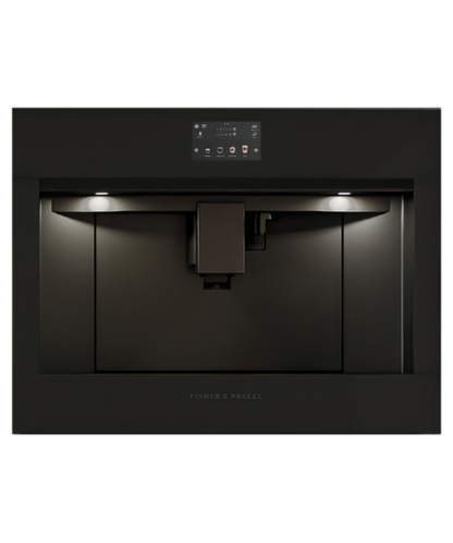 Fisher Paykel 24" Series 9 Minimal Built-in Coffee Maker Black - EB24MSB1