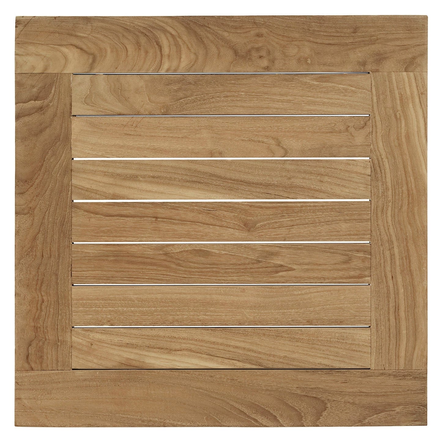 Modway Furniture Marina 3 Piece Outdoor Patio Teak Set – EEI-1487-NAT-GRY-SET