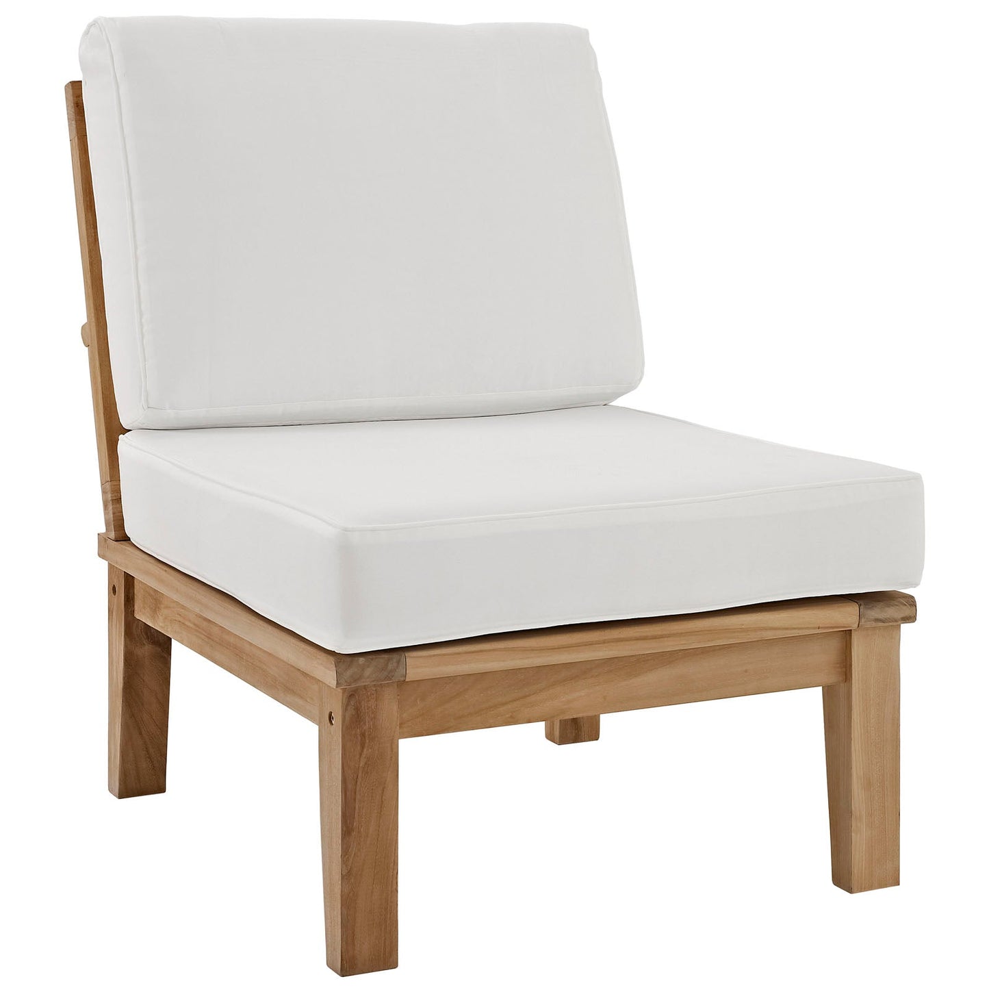 Modway Furniture Marina 10 Piece Outdoor Patio Teak Set by Modway - EEI-1489-NAT-GRY-SET