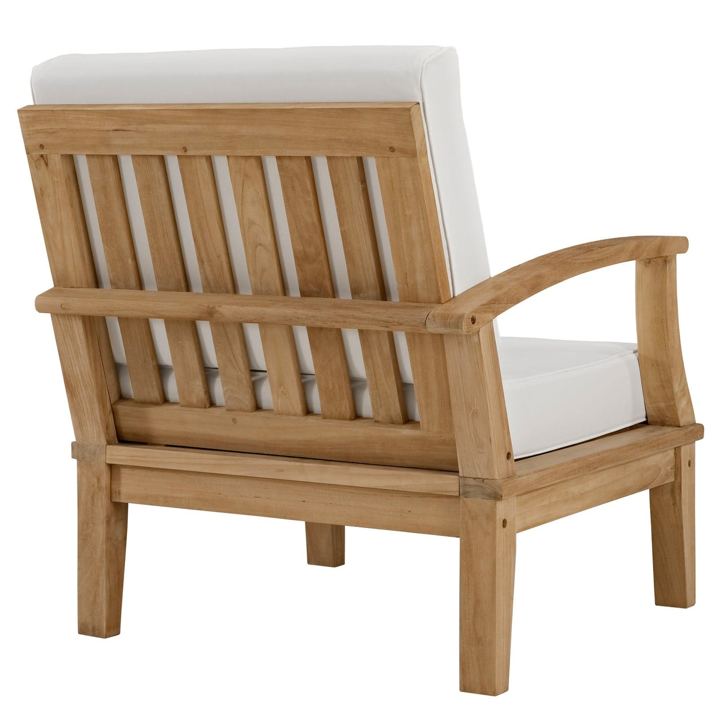 Modway Furniture Marina 10 Piece Outdoor Patio Teak Set by Modway - EEI-1489-NAT-GRY-SET