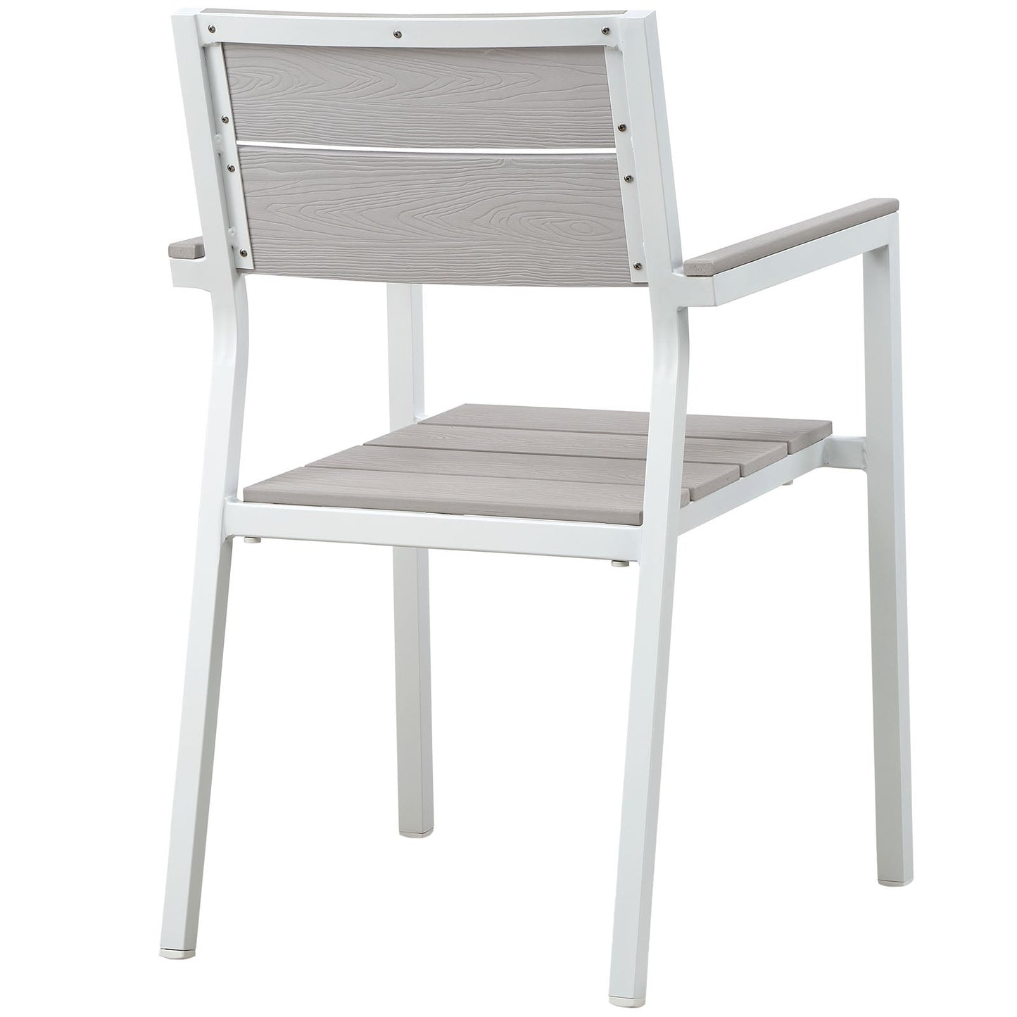Modway Furniture Maine 7 Piece Outdoor Patio Dining Set - EEI-1749-BRN-GRY-SET