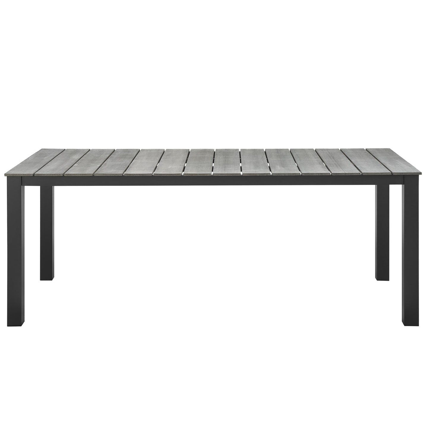 Modway Furniture Junction 7 Piece Outdoor Patio Dining Set by Modway - EEI-1750-BRN-WHI-SET